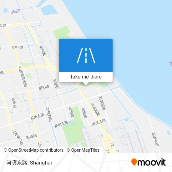 河滨东路 map
