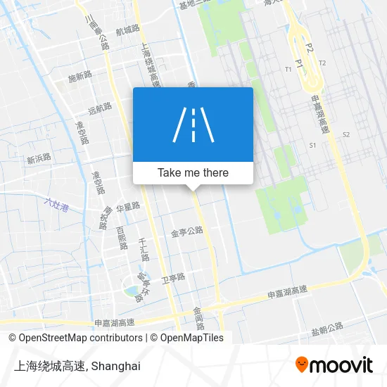 上海绕城高速 map