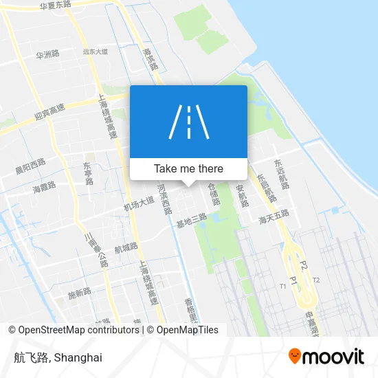 航飞路 map