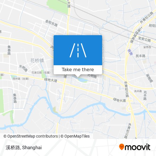 溪桥路 map