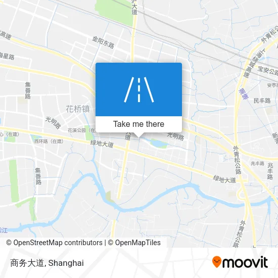 商务大道 map