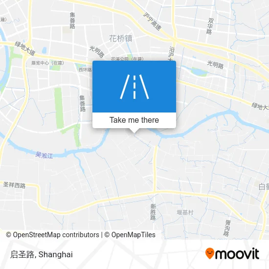 启圣路 map