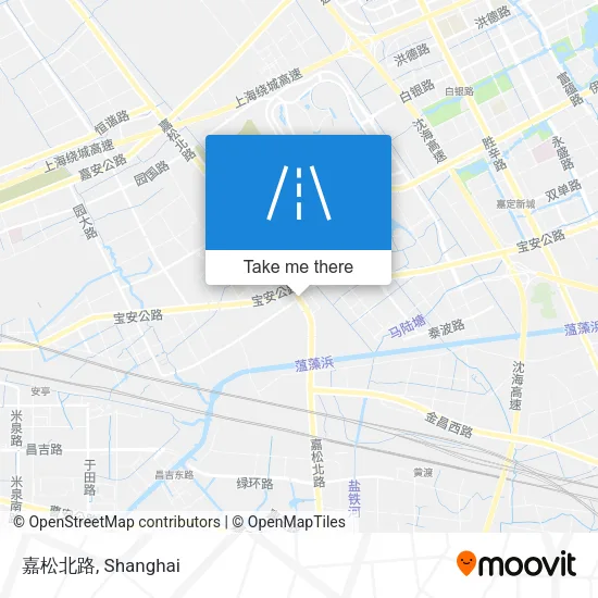 嘉松北路 map