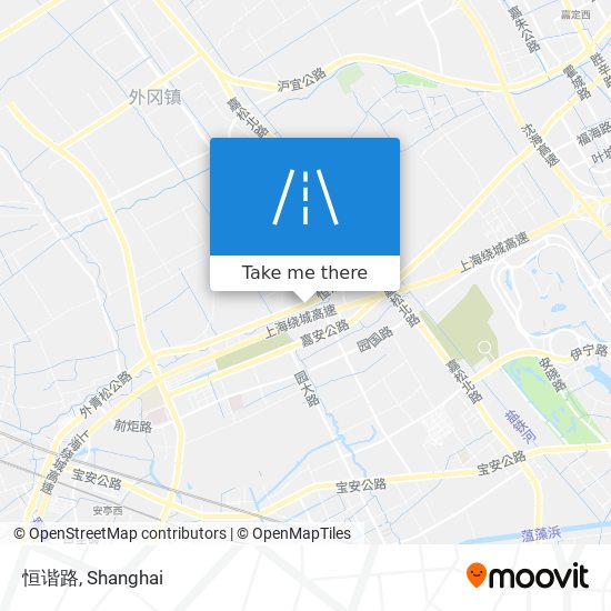 恒谐路 map