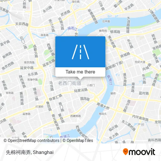 先棉祠南弄 map