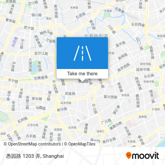 愚园路 1203 弄 map