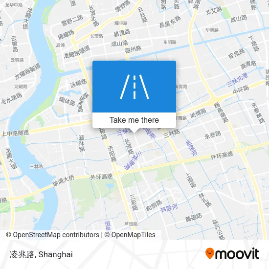 凌兆路 map