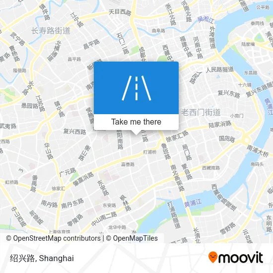 绍兴路 map