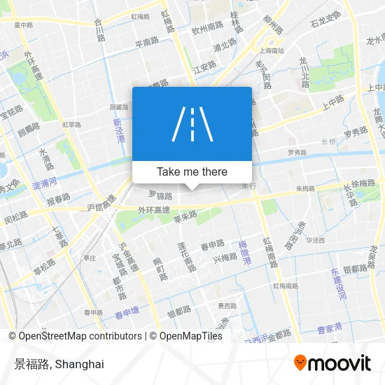 景福路 map