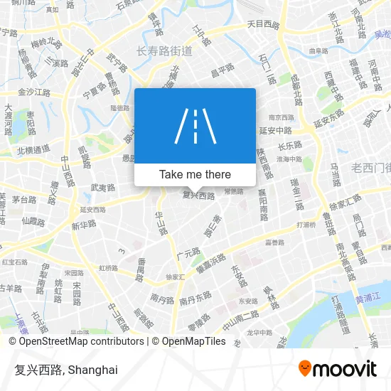 复兴西路 map