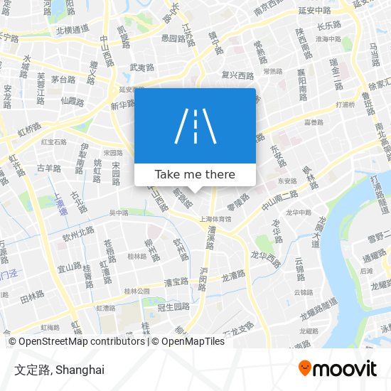 文定路 map