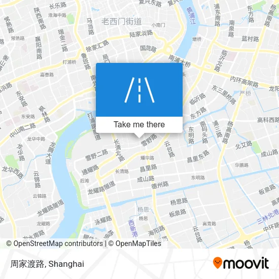 周家渡路 map