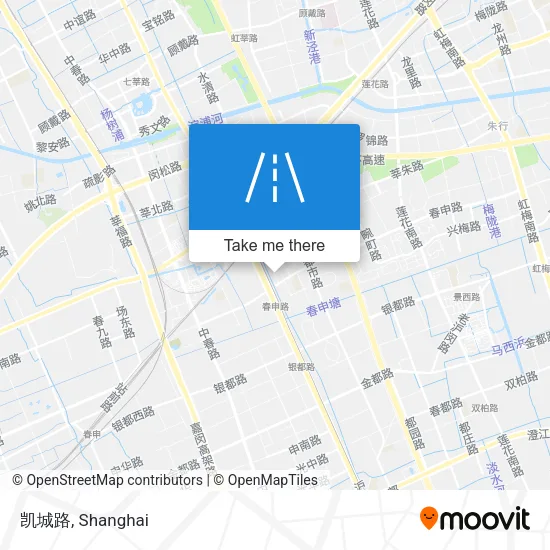 凯城路 map