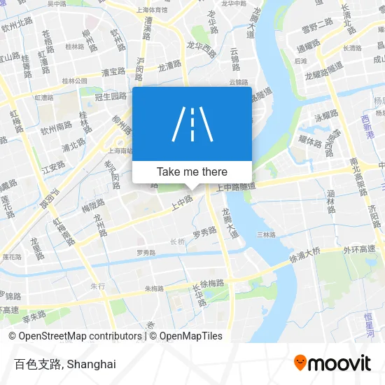 百色支路 map