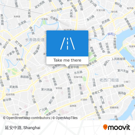 延安中路 map