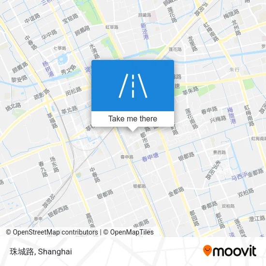 珠城路 map