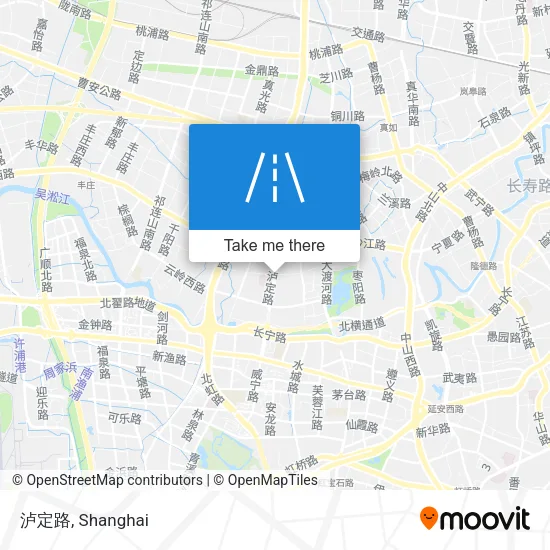 泸定路 map