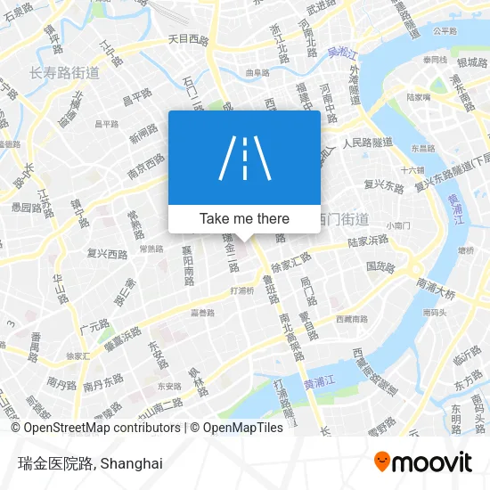 瑞金医院路 map