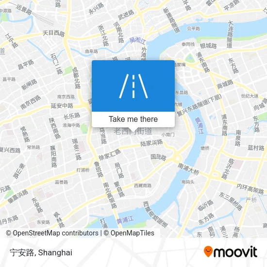 宁安路 map