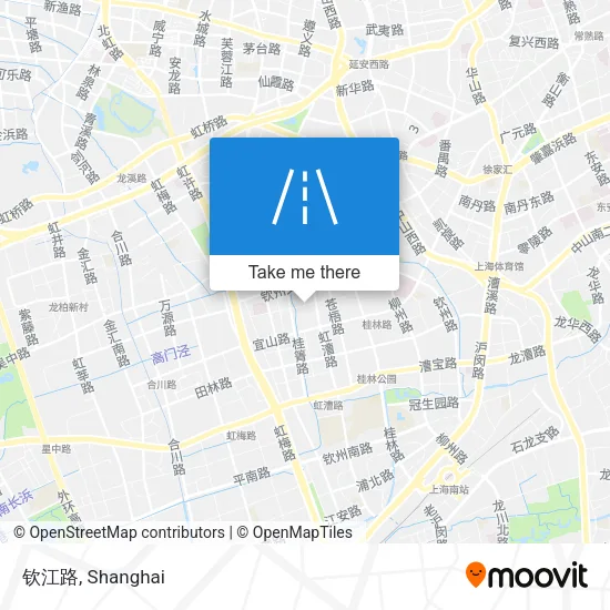 钦江路 map