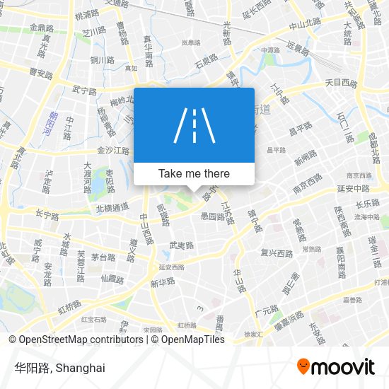华阳路 map