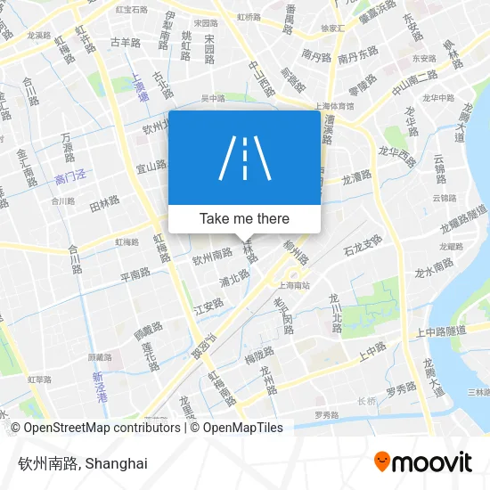 钦州南路 map