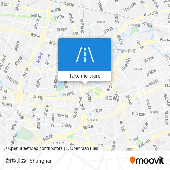 凯旋北路 map