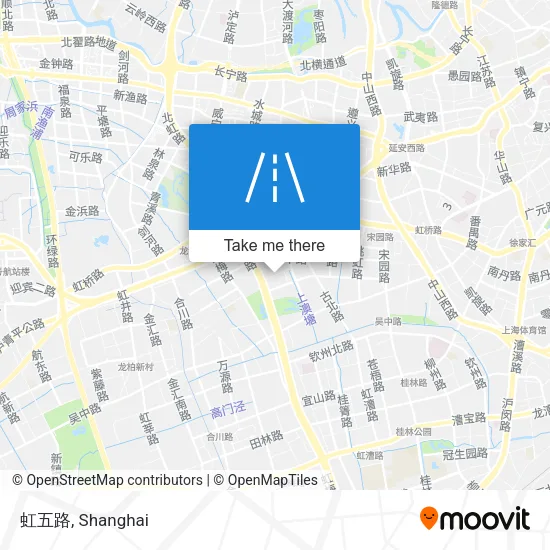 虹五路 map