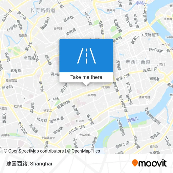 建国西路 map