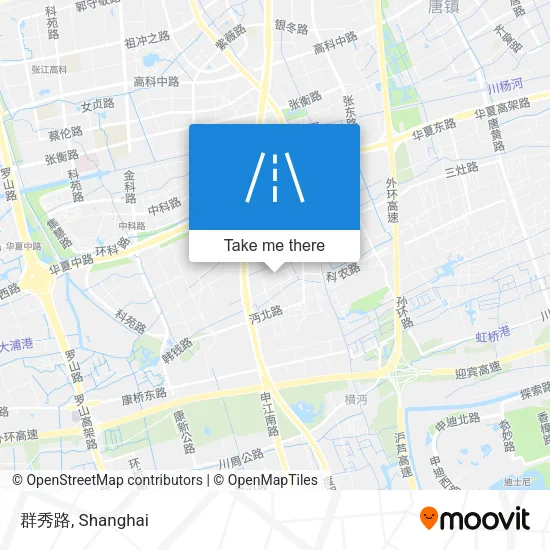 群秀路 map