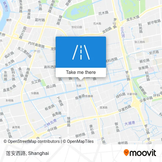 莲安西路 map