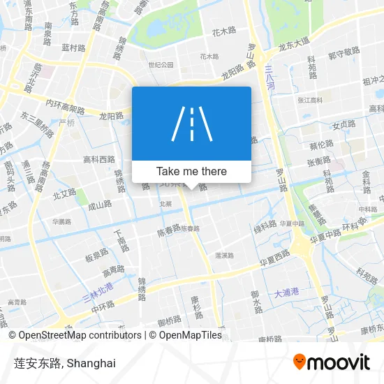 莲安东路 map
