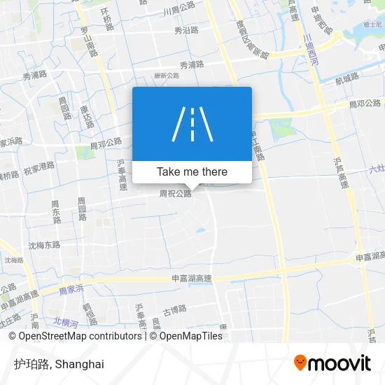 护珀路 map