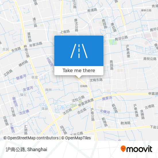 沪南公路 map