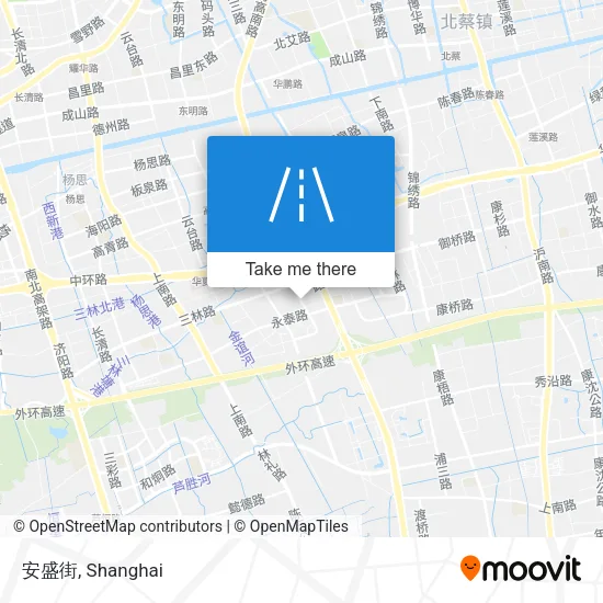 安盛街 map