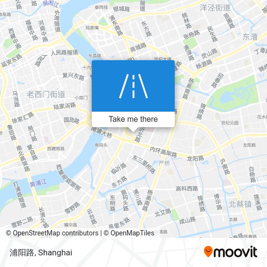 浦阳路 map