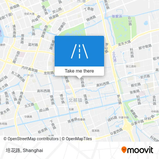 培花路 map
