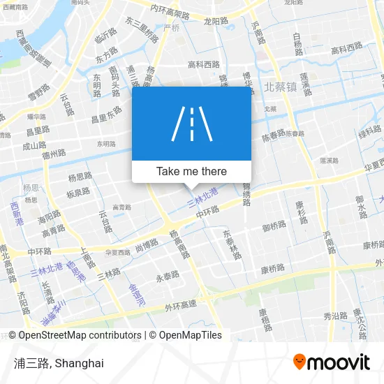 浦三路 map