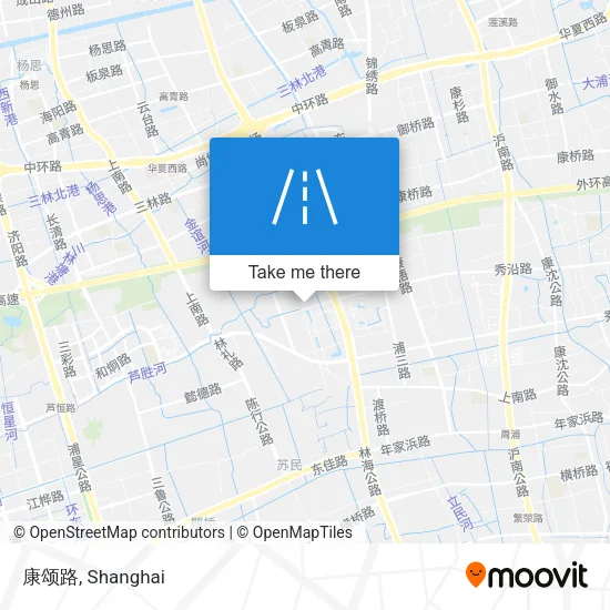 康颂路 map