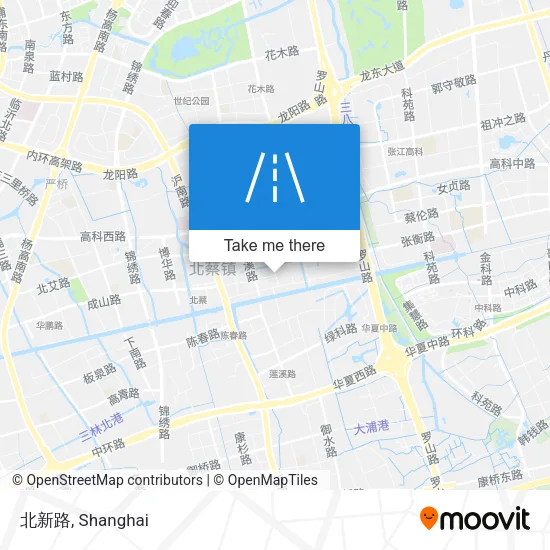 北新路 map