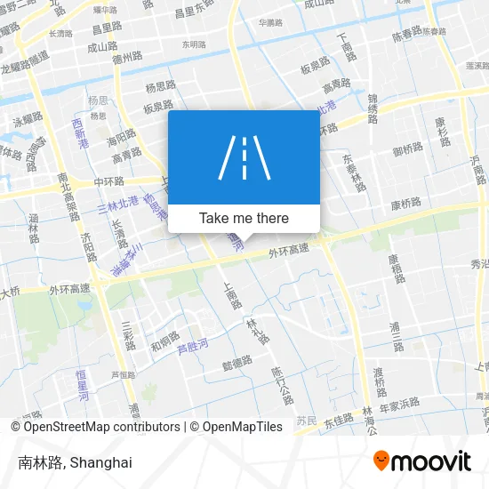 南林路 map