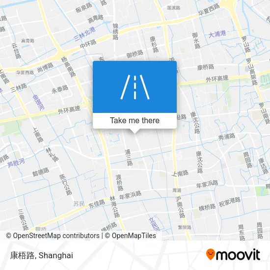 康梧路 map
