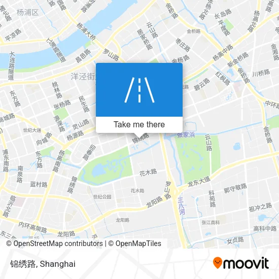 锦绣路 map