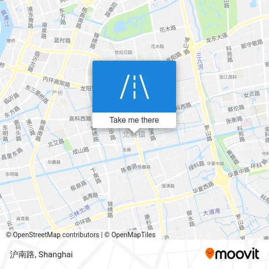 沪南路 map