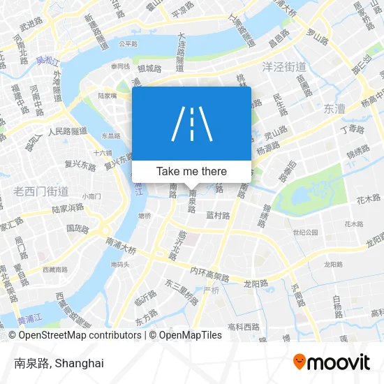 南泉路 map