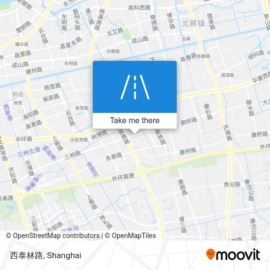 西泰林路 map