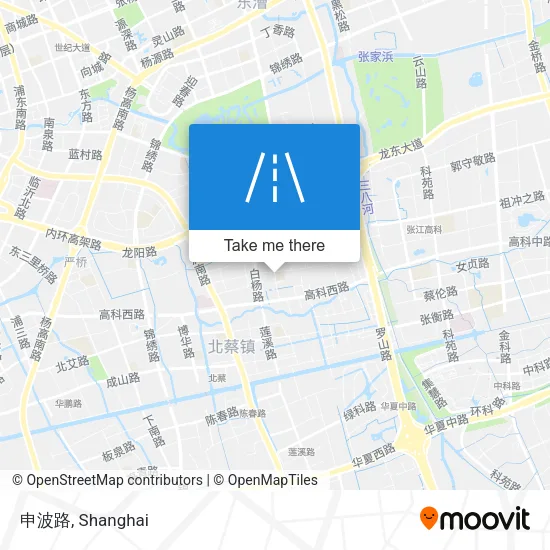 申波路 map