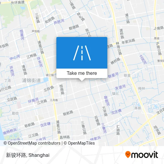 新骏环路 map
