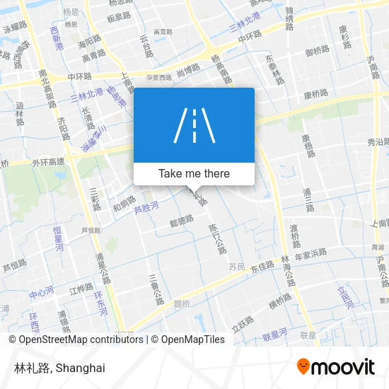 林礼路 map