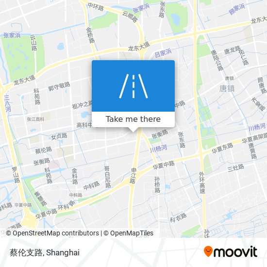 蔡伦支路 map